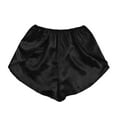 thumbnail image 7 of Prolriy Pajama Shorts Women Silk Satin Sexy Flowers Floral Lace Pajamas Underwear Women Shorts S-XXXL Sleep Shorts Women Black S, 7 of 7