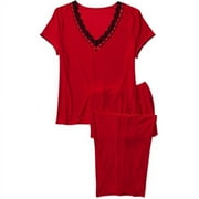 Women's Slinky Jersey 2-Piece Pajama Set