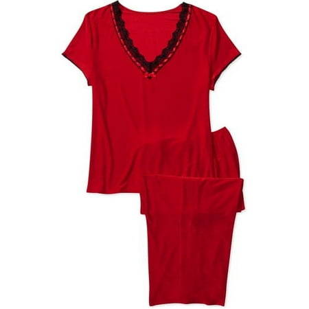 Women's Slinky Jersey 2-Piece Pajama Set