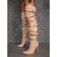 thumbnail image 4 of Minimalist Side Zipper Stiletto Heeled Boots, 4 of 4