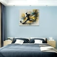 thumbnail image 4 of HFDF Sport Soccer Wall Art Football Pictures Wall Decor Graffiti Teen Boys Canvas Patg Prt Home Modern Artwork Decorations for Bathroom Livg Room Bedroom Office 16x12inch Framed, 4 of 5