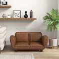 thumbnail image 6 of Sofa for Pets Foldable PU Leather Cover Dog Bed, Small & Large Animals, 6 of 9
