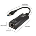 thumbnail image 7 of kkbbma under $5 2Pcs USB 3.0 To Ethernet Adapter, USB 3.0 to Gigabit Ethernet Adapter, RJ45 Network Converter for Laptop Desktop, Plug and Play Driver Free Internet Dongle, 7 of 7