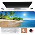 thumbnail image 1 of .x BAT Shadow Rubber Stitched Edges Extended Large Gaming Mouse Pad Office Keyboard Mouse Mat, 1 of 7