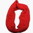 thumbnail image 3 of SURJDE Womens Thick Ribbed Knit Winter Infinity Circle Loop Scarf, 3 of 7