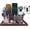 Brown, variant on USB Charging Station for Multiple Devices Wood Phone Docking Station with QC3.0 & PD 22.5W Type c Charger Fast Charging for iPhone Samsung Google Andriod Smart Watch Earbuds Gifts for Men