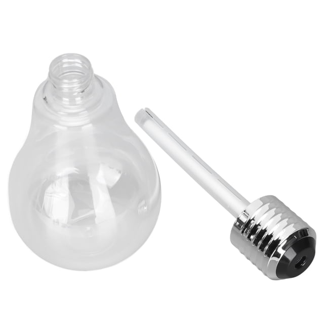Humidificador de Bombilla Bling Bling Portátil para el Hogar Color Plateado
