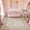 Cream & Rose, variant on Toyoso 5x7 French Country Vintage Floral Rug - Classic Cream & Rose Area Carpet, 0.25" Low Profile Machine Washable Non-Slip Rug, Stain Resistant Traditional Rose Design for Bedroom