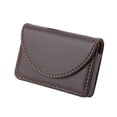 thumbnail image 2 of Portable Leather Business Name Card Holder Case Wallet Credit Card Holder Case (Coffee), 2 of 10