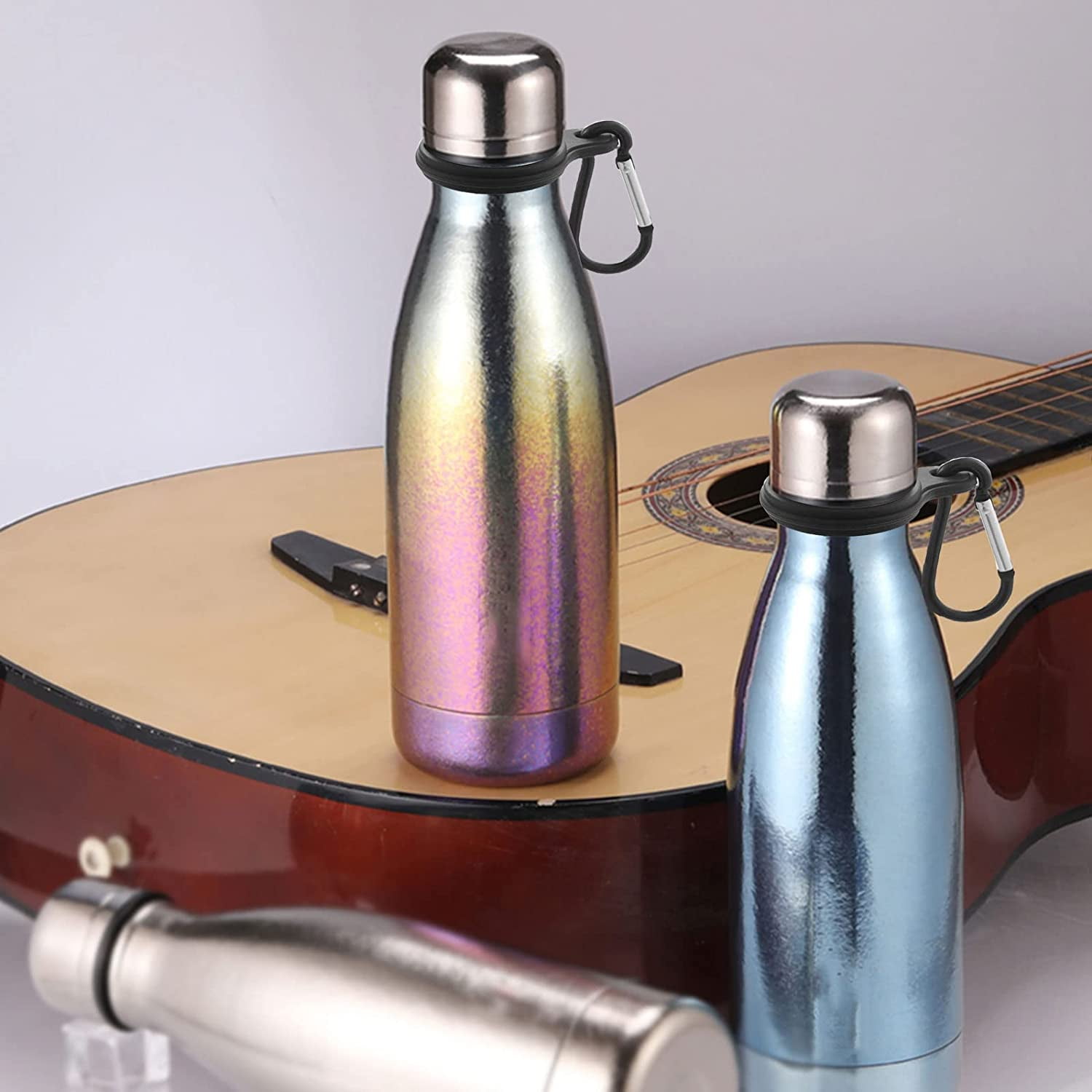 Prenez Votre Ensemble De 10 Boucles De Bouteilles D'eau En Silicone Avec Crochet