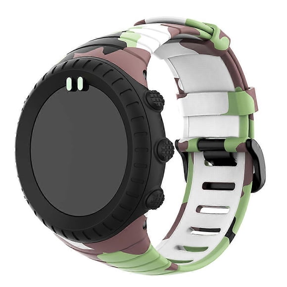 Printed Watch Strap Tpu Camouflage Replacement Band for Core 1Pcs