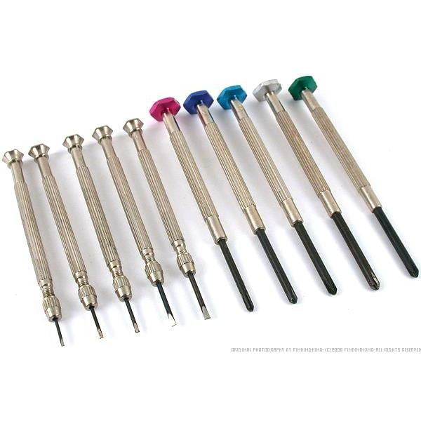 10 Precision Screwdrivers Watchmakers Optical Tools
