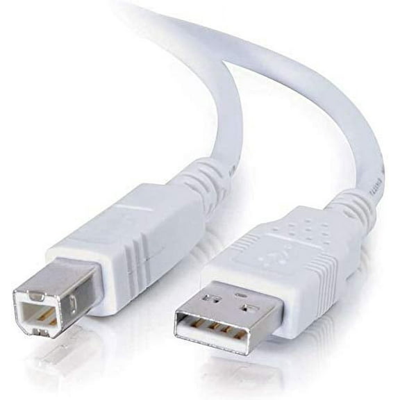 MIYAKO USB 2.0 Printer Cable Type A Male to Type B Male Printer Scanner Cable Cord High Speed Compatible for Brother, HP, Canon, Lexmark, Epson, Dell, Xerox, Samsung etc and Piano, DAC (6 Feet)