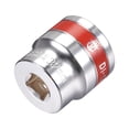 thumbnail image 1 of Unique Bargains 1/2-Inch Drive by 32mm Shallow Socket w Red Band, Cr-V, 6-Point, Metric, 1 of 4