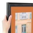 thumbnail image 6 of ArtToFrames 16x28" Matted Picture Frame with 12x24" Single Mat Photo Opening Framed in 1.25" Black Stain on Solid Red Oak and 2" Octoberfest Mat (FWM-4083-16x28), 6 of 8