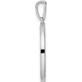 thumbnail image 2 of 14K White Gold Gatsby Diamond Initial I Charm (Width 17.81) - Jbsp, 2 of 5