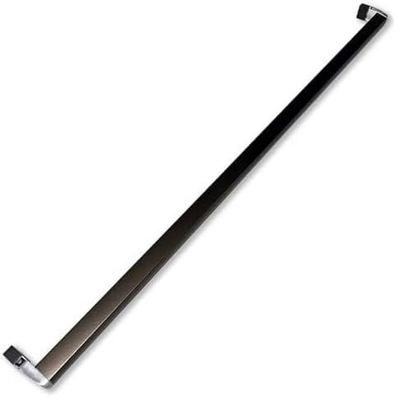 Gordon Glass™ 30" Long Oil Rubbed Bronze Framed Sliding Shower Door Towel Bar with Clear Acrylic Brackets$$Tools & Hardware Other