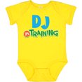 thumbnail image 3 of Inktastic DJ in Training Boys or Girls Baby Bodysuit, 3 of 5