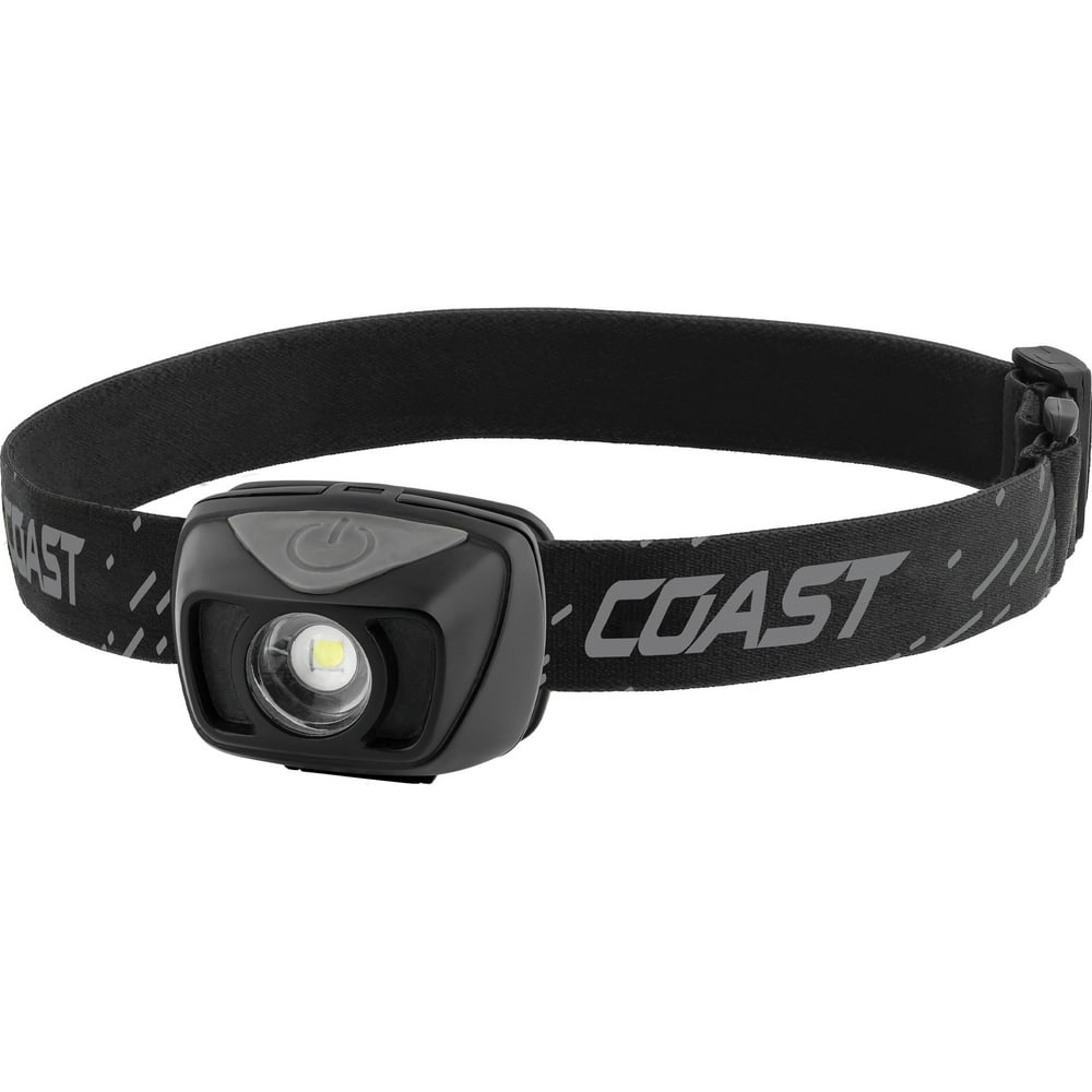 COAST PS64 375 Lumen Wide Angle Flood Beam LED Headlamp, 3 x AAA