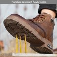 thumbnail image 3 of Steel Toe Cap Boots Men Women Work Boots Waterproof Safety Trainers Lightweight Safety Shoes Non-Slip Puncture Proof 6.5-10.5, 3 of 7