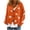 Orange, variant on ShomPort Cardigan Sweaters for Women Long Sleeve Open Front Lightweight Casual Soft Sweater Fall Comfy Coat