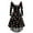 Black#women elegant evening dress for christmas, variant on Womens Christmas Midi Dresses Long Sleeve V Neck High Low Dresses Mrs Santa Claus Costume Fancy Cosplay Outfits Party Dress