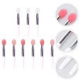 thumbnail image 3 of Shisuyan Lip Brush Portable Lipstick Applicator Brushes 9Set 2x0.3in, 3 of 8