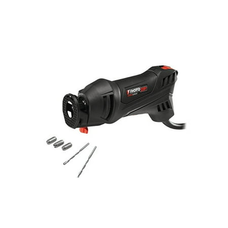 Rotozip Window - Factory-Reconditioned RotoZip SS355-10-RT 5.5 Amp RotoSaw Spiral Saw Kit (Refurbished)