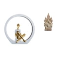 thumbnail image 1 of Figura De Mujer Lectora Elegante Y Estatua De Resina De La Sagrada Familia, Centro De Mesa Para Dormitorio, Oficina, Mesa, Estantería, Decoración Cristiana Católica De Granja, 1 of 8