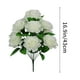 thumbnail image 3 of Decoración para el día de San Valentín, flores falsas de plástico de seda, arte floral de simulación, flores rústicas, arreglo de adornos florales, decoración para el día de San Valentín, rosas, ramo, 3 of 6