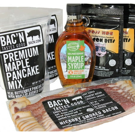 BAC'N MAK'N Bacon Pancakes Combo, 6 Ct