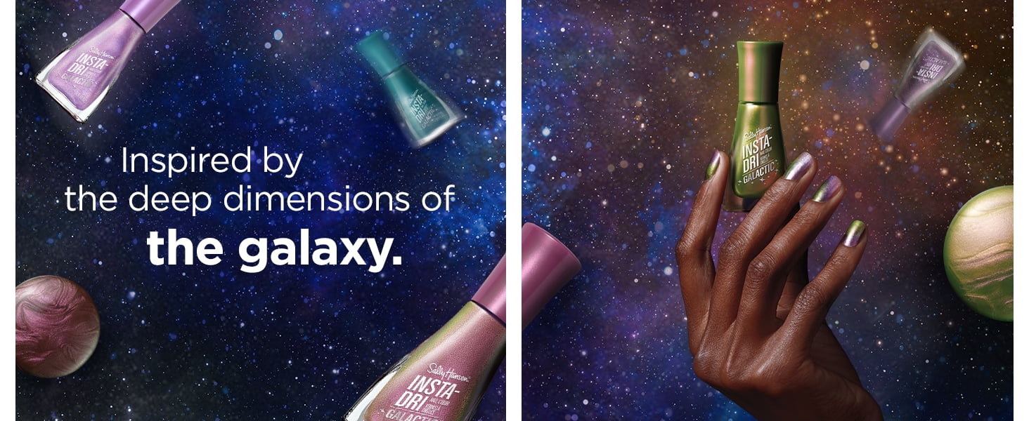 Sally Hansen Insta-Dri Nagellack – Farbe Galactic Lunar Love, Trocknet In 60 Sekunden, 9,17 Ml