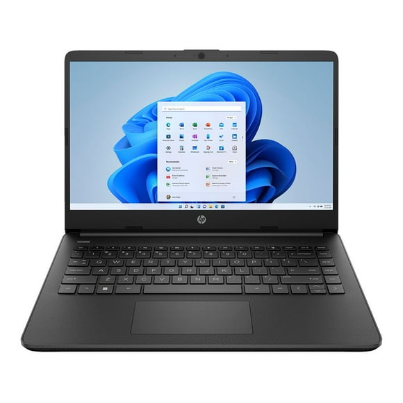 HP Stream 14" HD Intel N4120 64GB 4GB Windows 11 Jet Black Microsoft 365 Office 1 year Included