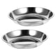 thumbnail image 4 of 2 cuencos de acero inoxidable para gatos, cuencos de comida para gatos, cuencos anchos y poco profundos, cuencos de agua para comida para gatos., 4 of 6