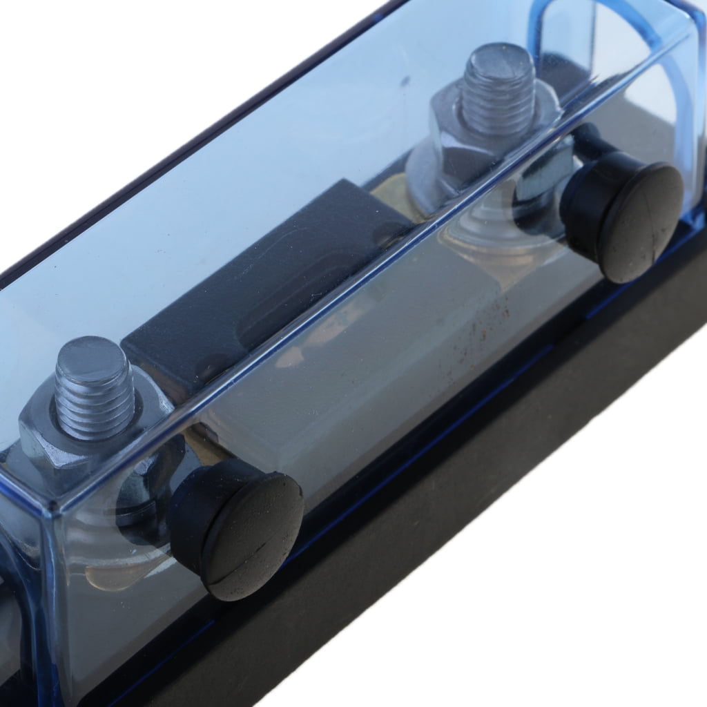Wzmzjy Car Audio 0 4 6 8 Gauge ANL Inline Fuse Holder Fuseholder with Clear Cover