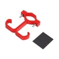 thumbnail image 3 of Gancho delantero para bicicleta, gancho para scooter, soporte de gancho doble para accesorios de motocicleta, para bicicletas eléctricas Rojo, 3 of 5