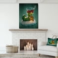 thumbnail image 4 of Design Art - Maison de Chaussure Elf sur le de Noël Enneigée, 4 of 5