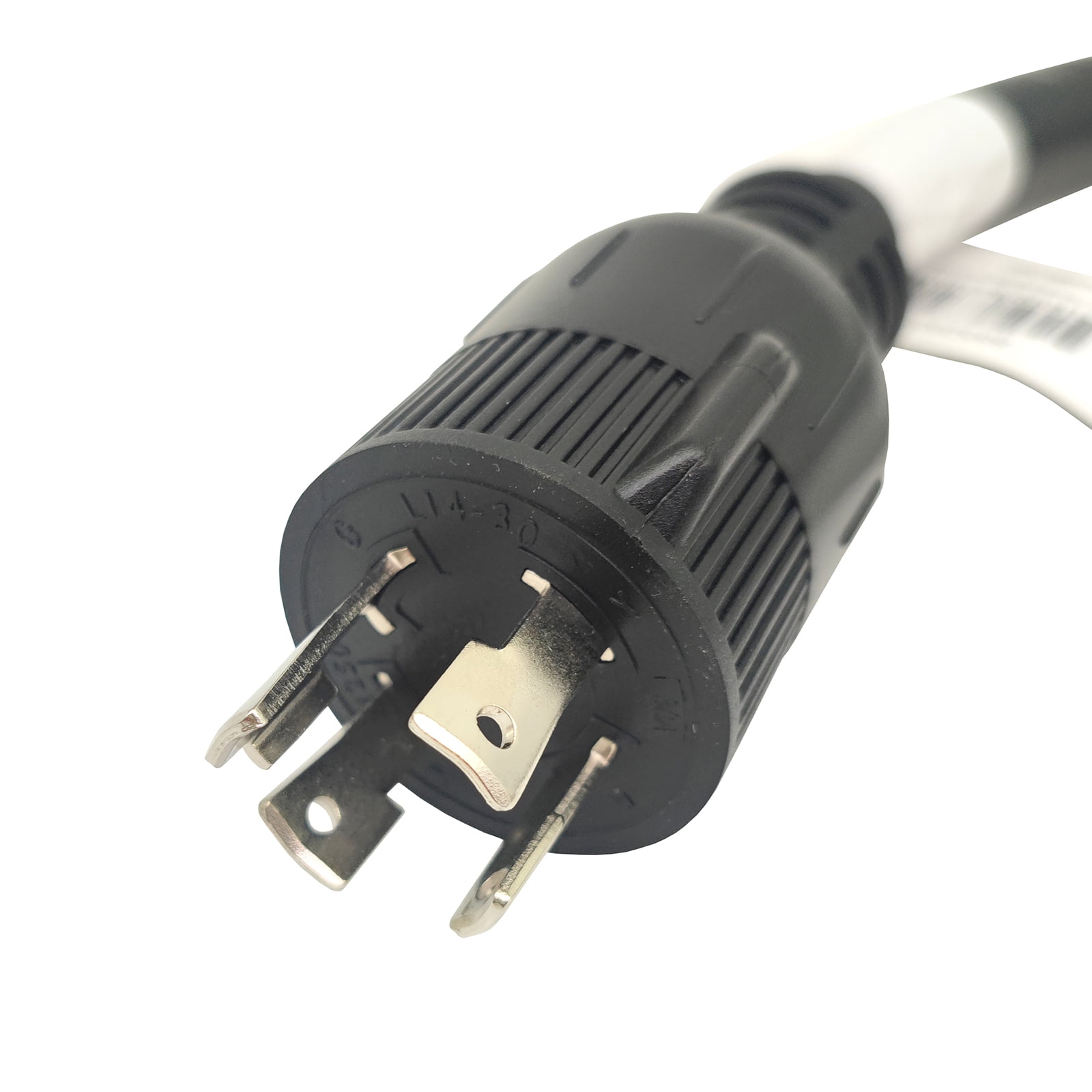 Parkworld 885255 Generator Adapter Cord 4-Prong Locking 30 AMP L14-30 Plug to 20 AMP Locking L14-20 Receptacle