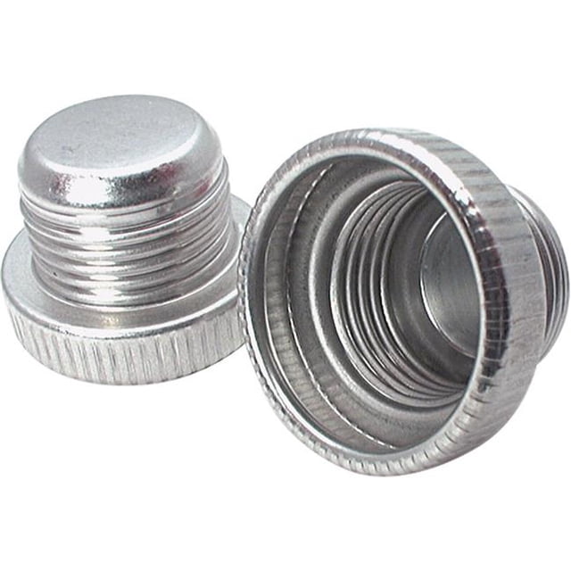 Allstar Performance ALL50831 Aluminium -3 un Bouchons&44; Naturel - Pack de 20