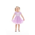thumbnail image 4 of Rolling Stones Toddler Girl Iridescent Graphic Tiered Tutu Dress, Sizes 12M- 5T, 4 of 7