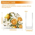 thumbnail image 4 of Yayeee Napkin Holder for Table Set of 2 Kitchen Paper Tissue Organization, Oranges Watercolor, 4 of 8