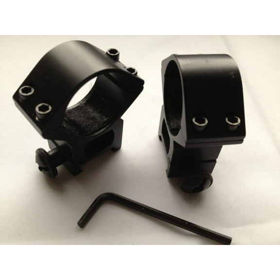 4 cap-clamping screws 30mm Weaver Rings Set for Riflescope