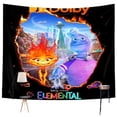 thumbnail image 1 of Tapestry Elements, diseño de anime y manga, 150 x 100 cm, poliéster, 1 of 1