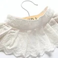 thumbnail image 3 of Cuello Falso de Blusa de Cuello Choker Acuchillado Decorado con Encaje Casual, 3 of 5