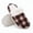Bronze, variant on Knivor Plaid Scuff Slippers for Women Fuzzy Cuff Plush Lined House Slippers Non‑Slip Warm Indoor‑Outdoor Winter Home Shoes for Gift