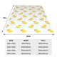 thumbnail image 3 of Balery Yellow Rubber Duck Manta de Felpa Suave y Acogedora – Cobija de Franela Aterciopelada para Cama, Lavable y Cálida para Sofá, Mascotas, Transpirable-40"x30", 3 of 7