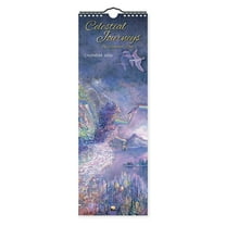 Celestial Journeys by Josephine Wall Slim Calendar 2026 (Art Calendar), (Paperback)