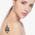 thumbnail image 4 of 24 hojas de tatuajes temporales para mujeres niñas cuello brazo, tatuajes falsos muslo, tatuaje adultos, 4 of 6