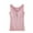 Pink, variant on Antinious Pajama Tank Tops for Women Solid Crew Neck Built-In Bra Sleeveless Homewear Top,Holiday!Sleep Shirts for Women,Women Tops Casual,Black,Free Size