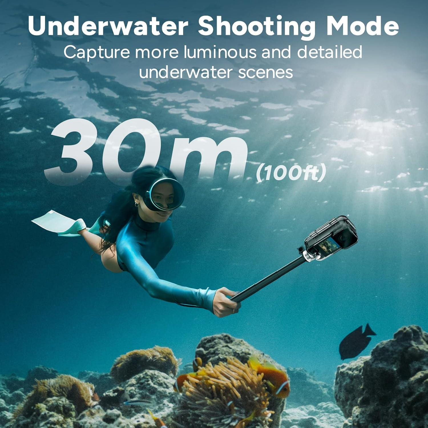 SJCAM C300 Vlogging Combo, 4K Pocket Action Camera,7Hour Power,6-Axis Stabilization,Dual-Touch Screen 154° Wide FOV Video Body Camera,Waterproof,for Vlogging YouTube Creators,Black